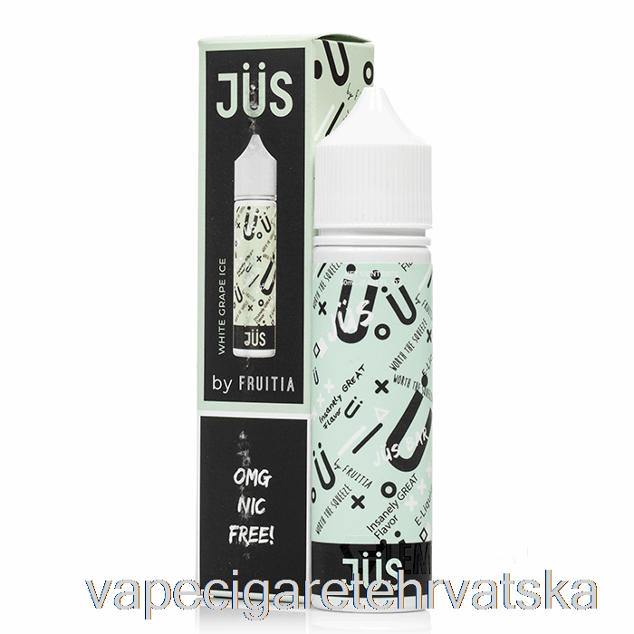 Vape Cigarete Led Od Bijelog Grožđa - Sok E-tekućina - 60 Ml 0 Mg